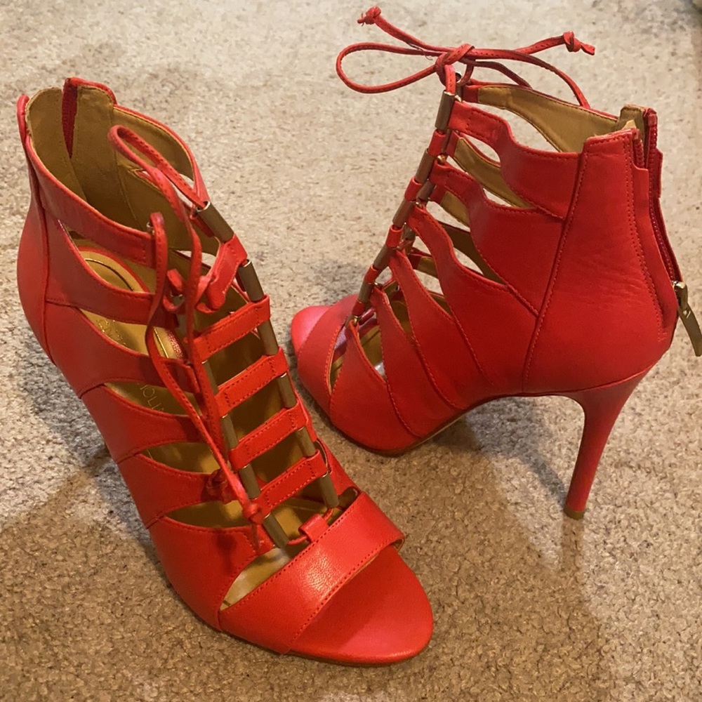 enzo angiolini red heels